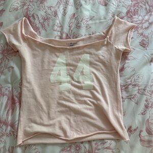 Brandy Melville Cream Tee